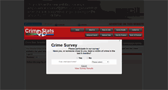 Desktop Screenshot of crimestatssa.com